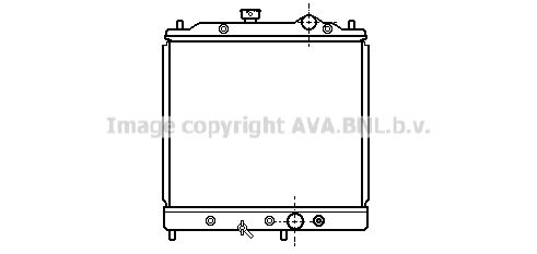 AVA QUALITY COOLING Радиатор, охлаждение двигателя MTA2068